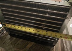 copeland Air Cool 1/2 hp condenser with 115v fan and Air-Cooled Copevap Base