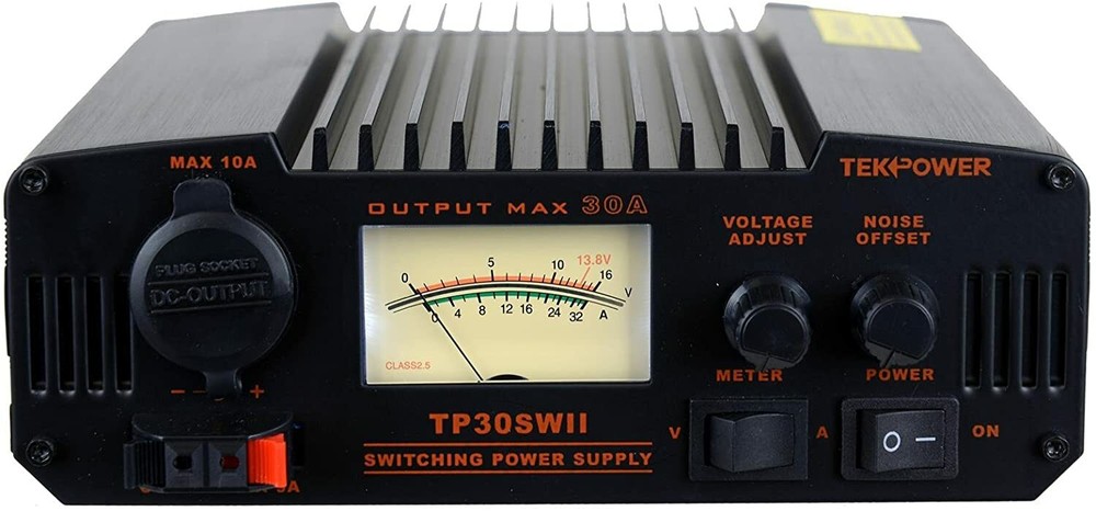 TekPower TP30SWII 30 Amp DC 13.8V Switching Power Supply with Noise Offset