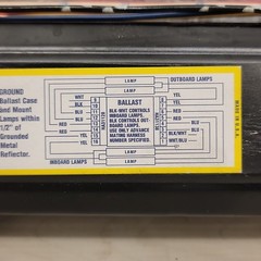 Advance R-4S40-A-TP-AC R4S40ATPAC Type HL Class P Rapid Start Ballast 120V 60HZ