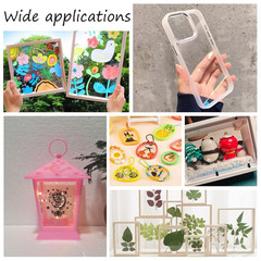 20 Pcs Clear PVC Plastic Sheets 8.25×11.75 Inch for Crafts and Displays