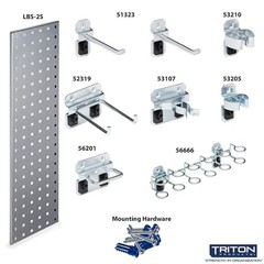 Triton Products Lbs31t-Slv Silver Tool Storage Kit With (1) 31.5 In. X 9 In.