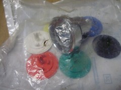 Telemecanique Push Button Operator ZB4BA9, Latch ZB4BZ009, Contact Block ZBE-101