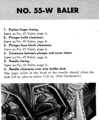 IH Baler Knotter Service Manual GSS-1294 45 46 55 56 Twine Wire Small Square