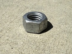 5/8″ Hot Dipped Galvanized Hex Nut, Standard | Coarse Thread 13 TPI – Sandbaggy