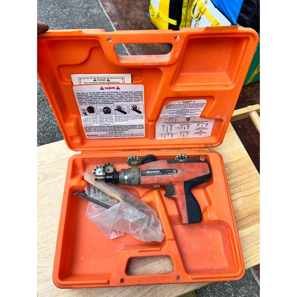 Ramset D45 Low Velocity Powder Actuated Tool w/ Case