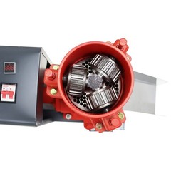 6mm Sheep/Pig Feed Pellet Mill Machine with Stainless Square Hopper 3Roller 220V