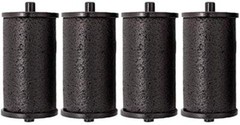4-Pack Ink Roll for Pro Labelers Compatible w/ 1 & 2-Line Label Guns