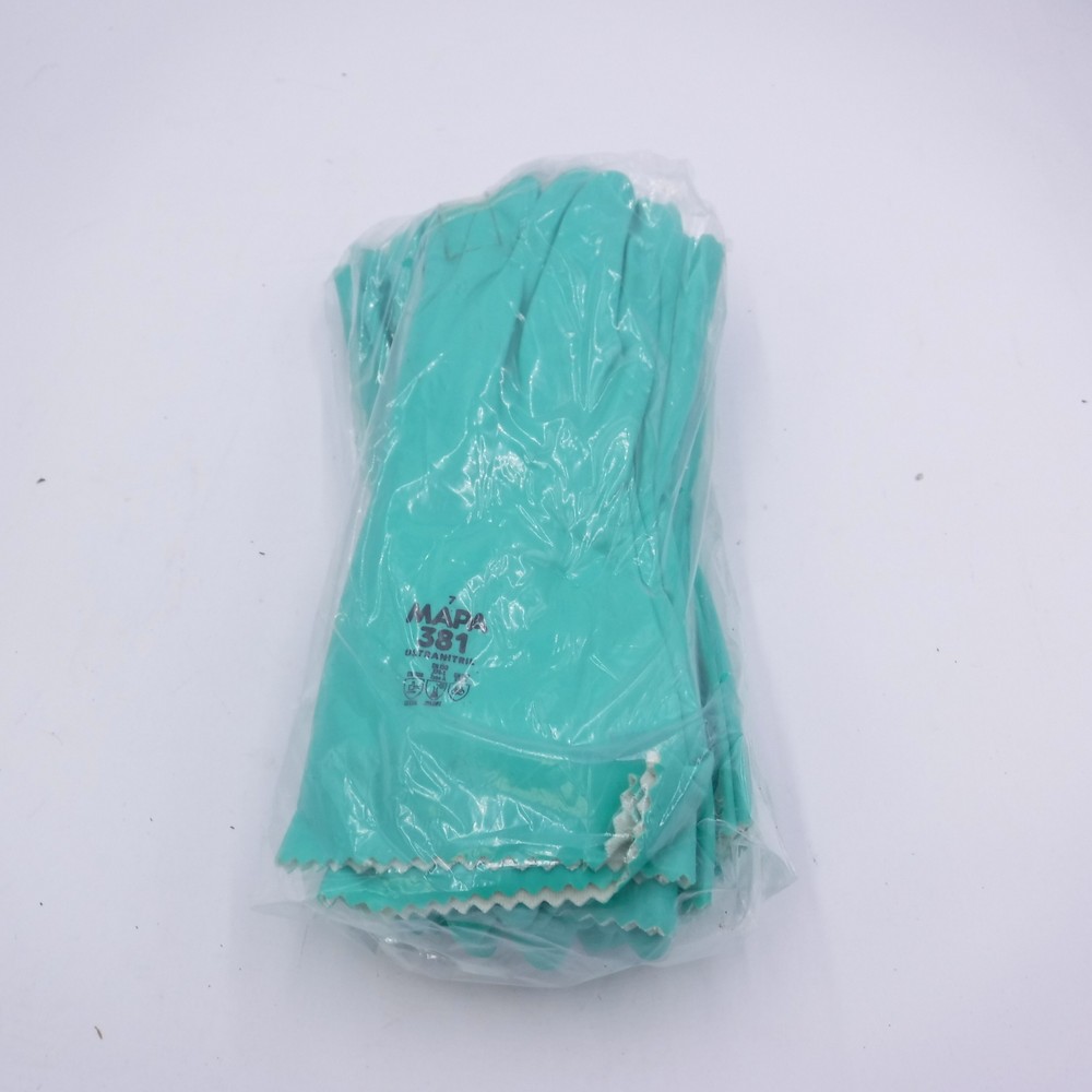 12 Pack Mapa Professional Ultranitril Protective Gloves 381 Size 7