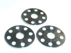 Titanium M6 FLAT DRILLED WASHER BIKE KART CAR BOAT WASHERS NO RUST 23 DIAMETER