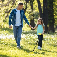 Metal Detector for Kids Waterproof Kids Metal Detector w/ Waterproof Search Coil