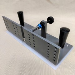 Knife Jig 10″ x 2.5″ with Handles, D-D Work Rest Made in USA