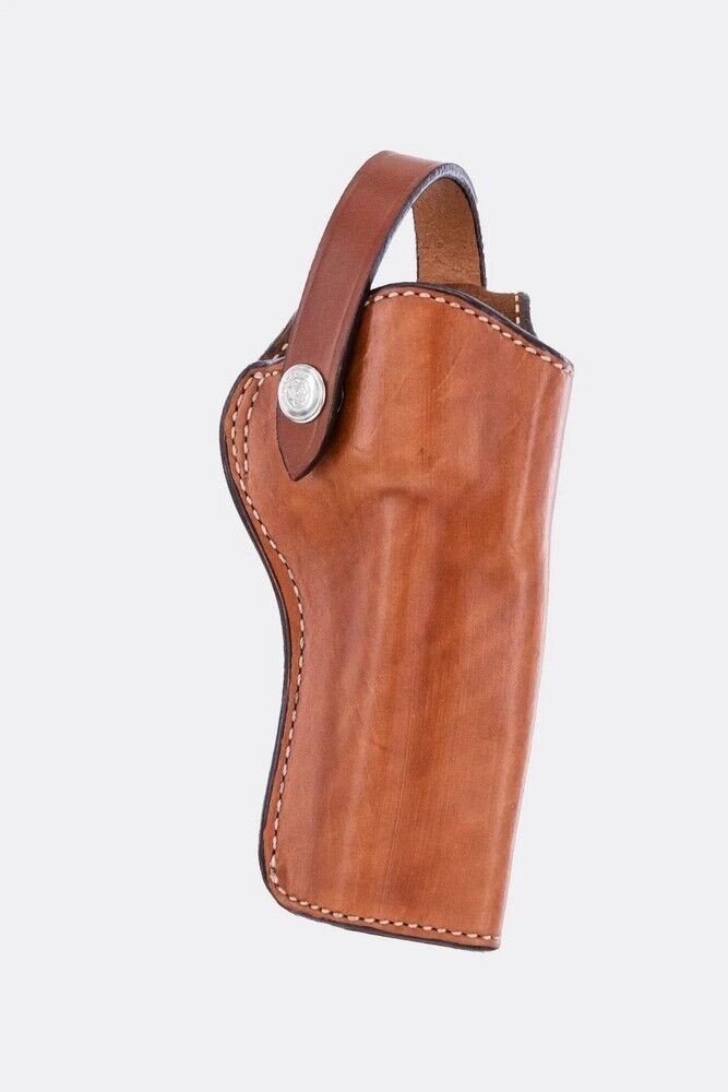 Bianchi 1L Lawman Western OWB 04 Tan Leather Belt Loop Fits Colt Holster – 10066