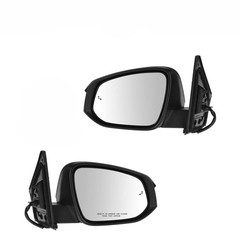 Side Mirror Pair Paint to Match Power Heated Turn Signal 13-15 RAV4 879100R090C0