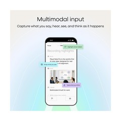 Plaud NotePin Voice Recorder, AI Voice Recorder, App Control, AI Notetaker, A…