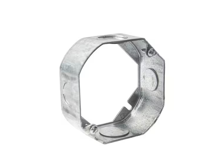 Steel City 55151-1/2-3/4 Octagon Box Extension Ring 4 x 1-1/2 Inch