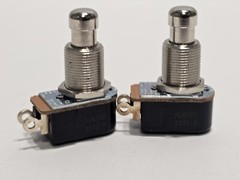 ELECTRIC GUITAR STOMP FOOR PEDAL SWITCH CARLING TOUCH PUSH BOTTON 250VA 2PCS