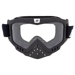 2 Pairs Birdz Eyewear Toucan A/F Padded Motorcycle Goggles w/ Clear, Smoke Lens