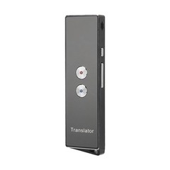 Handheld Smart Voice Translator 74 Languages 70 Accents (Black)