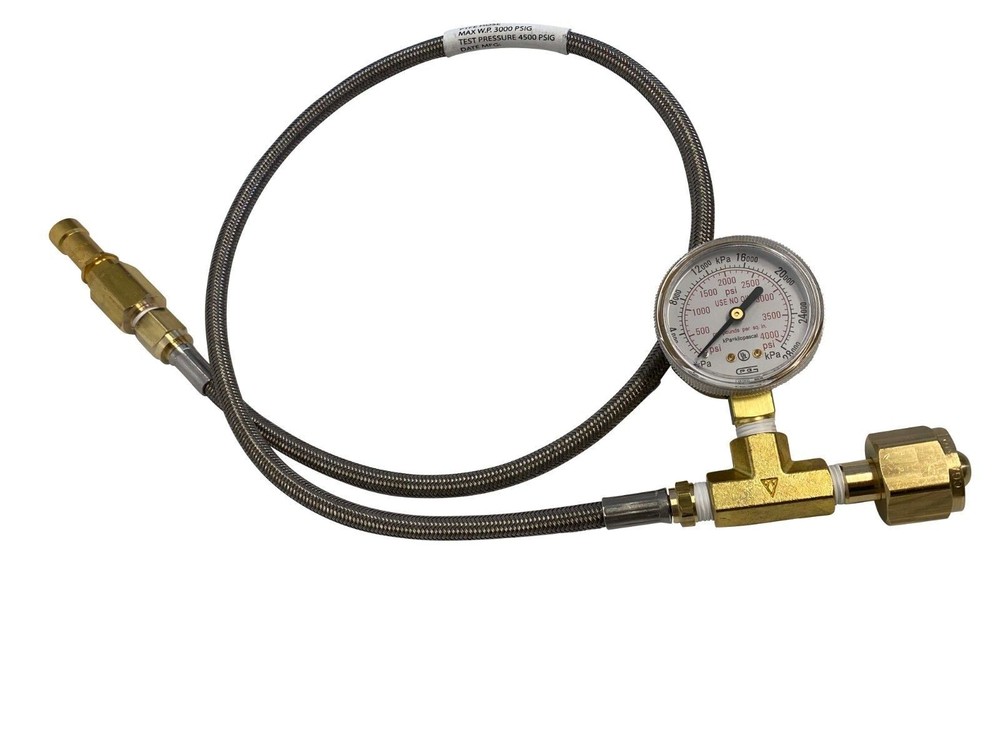 Oxygen Homefill Transfill Hose to CGA-540 Oxygen Tank