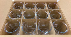 Box of 12 Avantor VWR Low Form Griffin Beakers, 400ml, # 10754-954, New S7