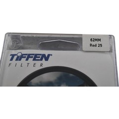 NEW Tiffen 62R25 62mm Red 25 Filter for Black and White Photography