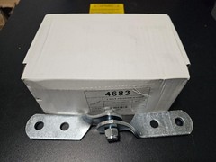 4 Hole adjustable hinge #4683 Electro Galvanized for unistrut channel
