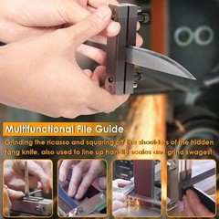 For Knife Making Tool Knife Makers Hardened File Guide with Carbide Surface