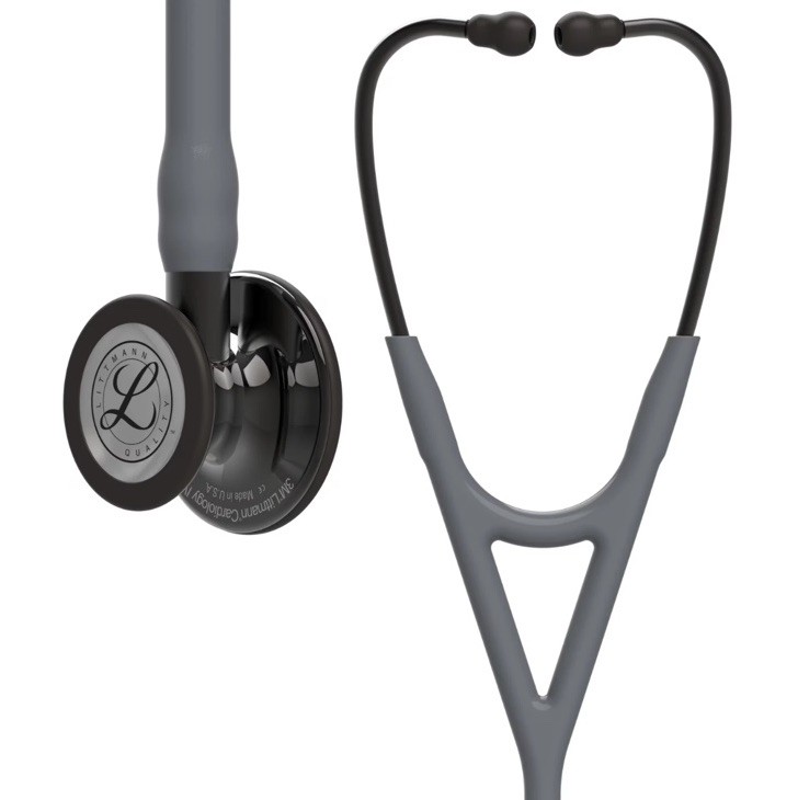 3M Littmann Cardiology IV Diagnostic Stethoscope 6238 27″ Gray Tube, Smoke Stem