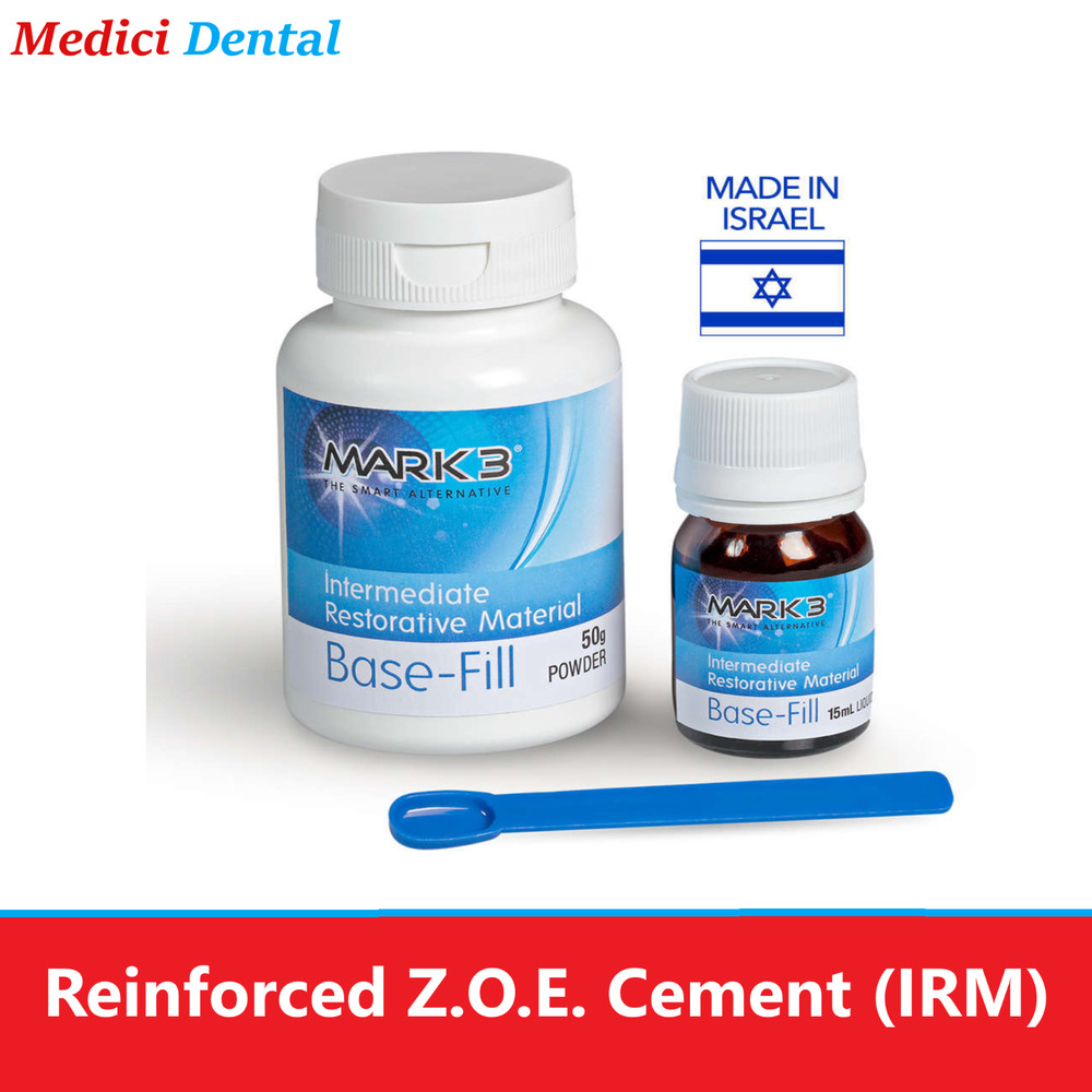 Dental Base-Fil Reinforced Z.O.E. Cement (IRM) 50gm – Temporary filling Material