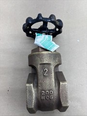 New No Box Hammond 667 2″ Threaded Gate Valve,fast Shipping,warranty.