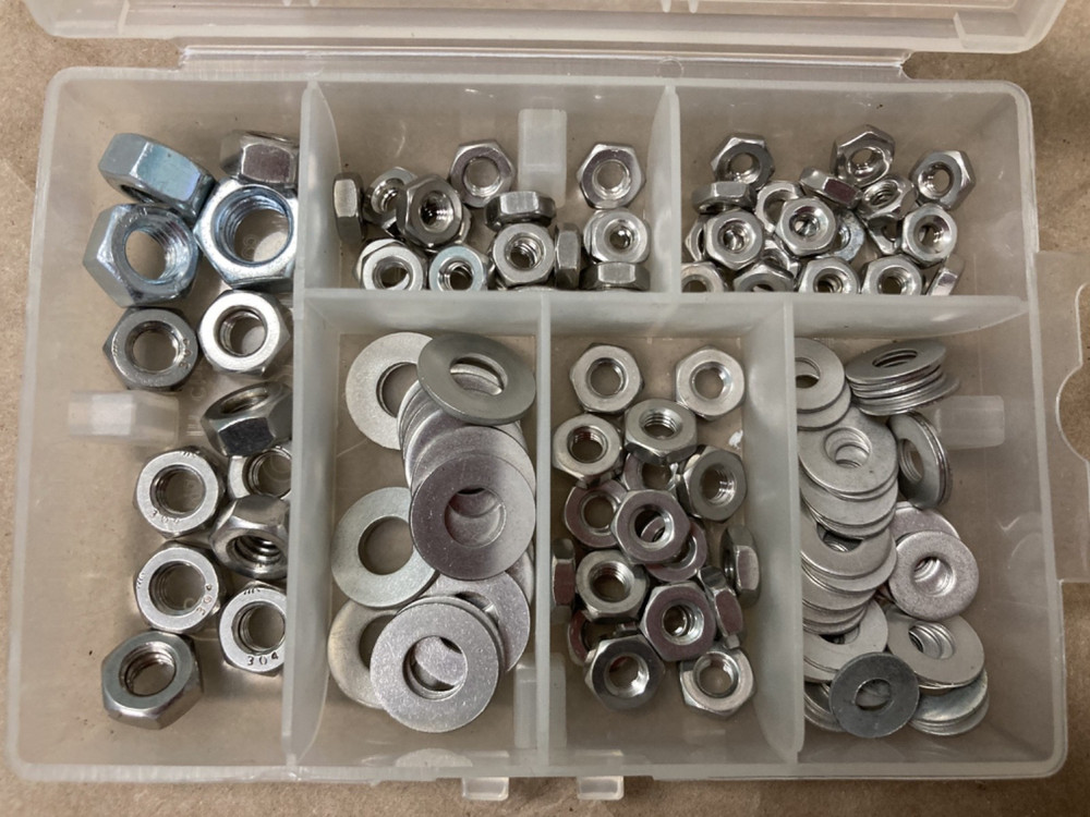 Assortment of Nuts & Washers, as per Picture