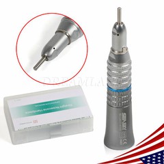 Dental slow low speed straight handpiece nose cone e-type 1:1 drill NSK Style