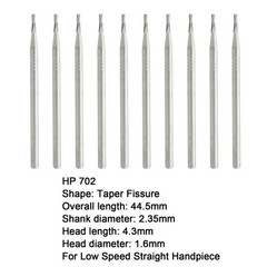 Wave Dental Surgical Burs Carbide 698 699 699L 700 701 702 702L Taper HP Prima
