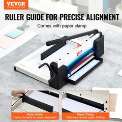 VEVOR Paper Cutter 12″ A4 Guillotine Paper Trimmer 400 Sheet Capacity Metal Base