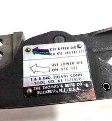 Vintage Thomas & Betts Shure Stake Crimp Tool – USA