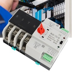 4P 3‑Phase 4‑Wire Power Automatic Transfer Switch Long Service Life For