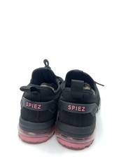 SPIEZ Women’s 8 Composite Toe Safety Shoes Black Pink Work Sneakers