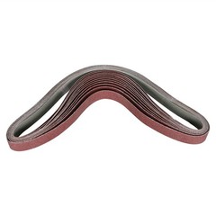12 Pack 1In x 42In Sanding Belts 60 80 120 150 240 400 Grits Belt Sandpaper New