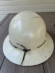 Vintage 1930s – 1940s MSA Skullgard Fiberglass Full Brim Hard Hat +FAST SHIP!