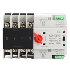 4P 3‑Phase 4‑Wire Power Automatic Transfer Switch Long Service Life For