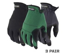 Firm Grip Medium High Performance Utility Work Gloves (3-Pack)