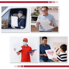 Affrolling 100 Pcs 11 x 13.5 Inch Rigid Photo Mailers with Self-adhesive Card…