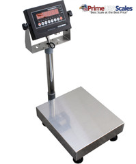 100 LBS x 0.02 LBS Optima Scale OP-915 NTEP IP 65 Mild Steel Bench Scale