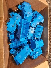 (QTY 30) Carlon Electrical Switch Outlet Box B344AB 3-Gang 44 cu. PVC New Work