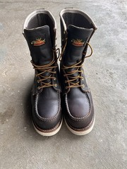 Thorogood Steel Toe Work Boots Men’s Size 11 EE Dark Brown (Waterproof)