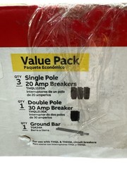 ABB 200A 20 Space 40 Circuit Main Lug Indoor Load Center Kit PAL2020PA Used