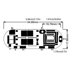 4pcs 5S 25A BMS Circuit Protection Board for 3.7V Lithium Battery Packs DIY