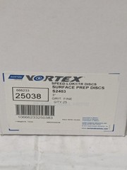 Norton Quick-Change Disc: Type R, 3″ Dia, AO, Non-Woven Box of 25 66623325038