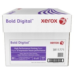 Xerox® Bold Digital™ Printing Paper, 4 Reams, Ledger Size (17″ x 11″), 100 (U.S.