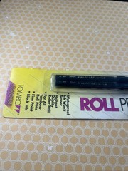 Tombow Black Roll 65695 Pen Refill Pack of 2 Sealed Japan Waterproof Fine Point